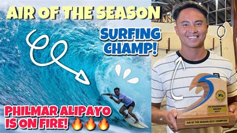 PHILMAR ALIPAYO IS NEW AIR OF THE SEASON CHAMPION .